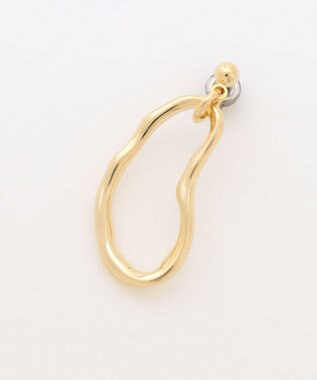 ANY 【WEB限定】メタルリングピアス(両耳用) リング型