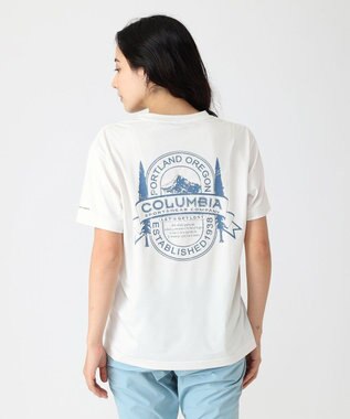 Columbia Columbia/ ハーパースパイアグラフィックショートスリーブTシャツ /コロンビア Sea Salt
