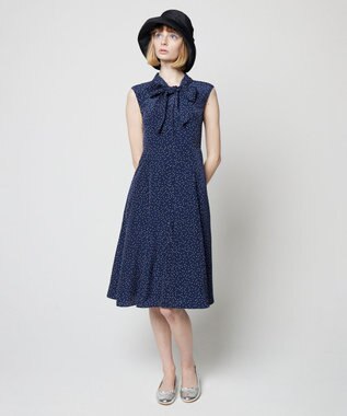 TOCCA 【WEB限定＆洗える！】RAINY SEASON ドレス ネイビー系5