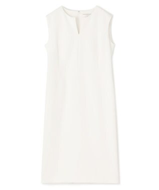 BEIGE， 【L-size】LUIZA / Iラインワンピース White