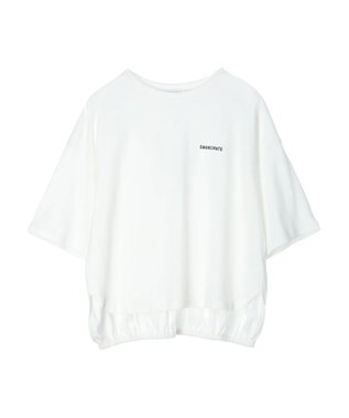 AMERICAN HOLIC バックギャザーロゴカットプルオーバー Off White