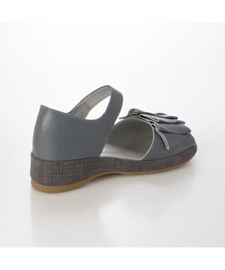 MODE ET JACOMO <D'ICI>フリルモチーフサンダル ブルー