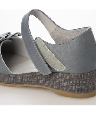 MODE ET JACOMO <D'ICI>フリルモチーフサンダル ブルー