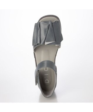 MODE ET JACOMO <D'ICI>フリルモチーフサンダル ブルー