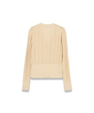 JOSEPH 【WEB&OUTLET限定・洗える】テクスチャードレーヨン　カーディガン Ecru