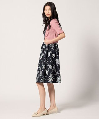 TOCCA HALF SLEEVE AJISAI  半袖カーディガン ピンク系