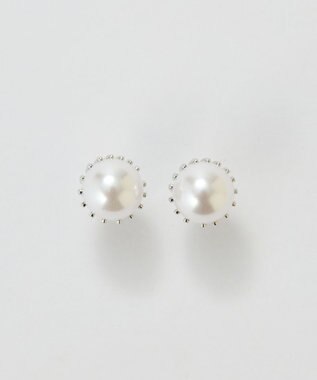 Phoebe <オンワード限定セット>トゥウィンクルフレームパールピアス×クラッシービジューカチューシャ シルバー シルバー