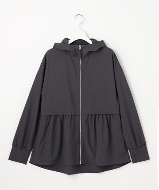 ANY SIS S ラッシュガード ジップアップフーディー チャコール