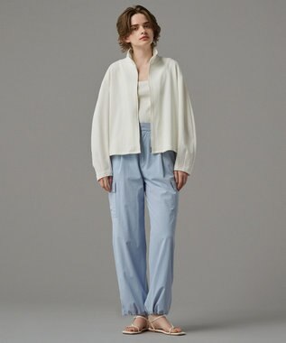 uncrave 【撥水・接触冷感・UVカット・洗濯機洗い可】マルチファンクションナイロン カーゴパンツ（uncrave STANDARD） サックス