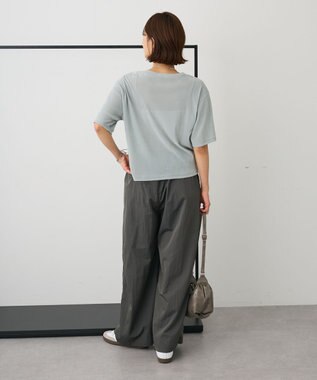 CRAFT STANDARD BOUTIQUE コクーンカラーパンツ Charcoal Gray