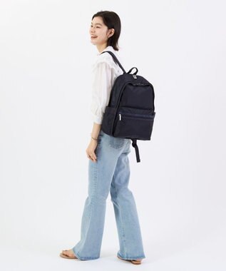 LeSportsac ROUTE BACKPACK/ディープシーブルー ディープシーブルー