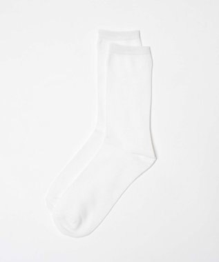 WEGO カラーリブソックス ホワイト