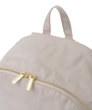 Maison de FLEUR 撥水加工オペラリボンリュック Grayish Pink