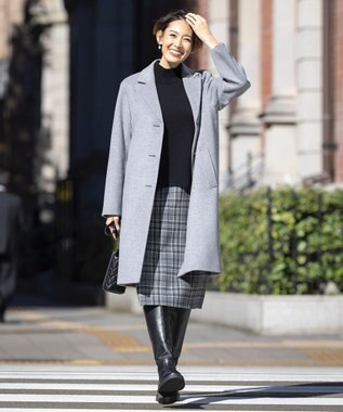 J.PRESS LADIES JPデフォルメ ブローチ シルバー系