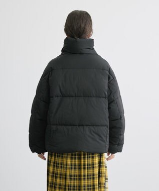 AMERICAN HOLIC リサイクル軽ポカ撥水加工スタンドショートコート Black