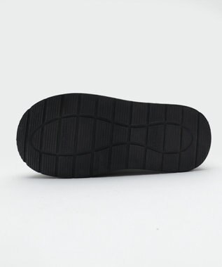 WEGO ボリュームファーレースアップFムートンブーツ ブラック