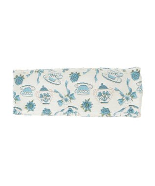 Maison de FLEUR ティーカップ柄ゴブランスクエアトートバッグ Off White