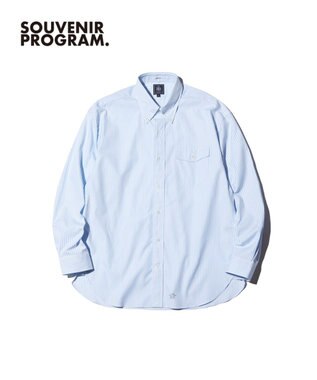 J.PRESS MEN 【J.PRESS ORIGINALS】【UNISEX】Pin Oxford B.D. Shirt / Baggy-Fit