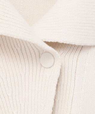 JOSEPH シルクカシミヤ　ポロニット Oyster white