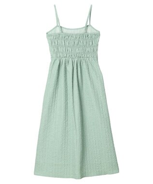 Green Parks ・ｎｏｖｅｍ９　フクレジャカードキャミワンピ Mint Green