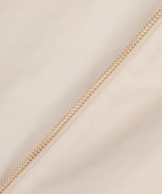 23区 【撥水加工】ライトツイル ノーカラーコート ベージュ系