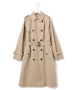 ICB L 【撥水加工】ＴＣシャンブレーツイル トレンチコート ベージュ系