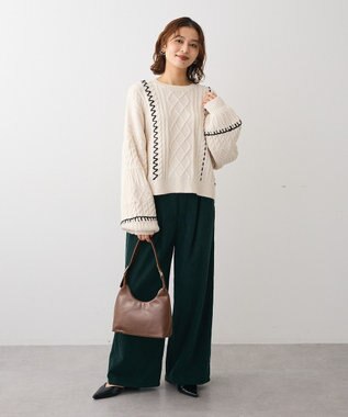 Green Parks 太畝コーデュロイカラーパンツ Dark Green