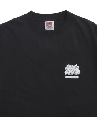 WEGO 別注BENDAVISIプランプロゴT（SS） ブラック