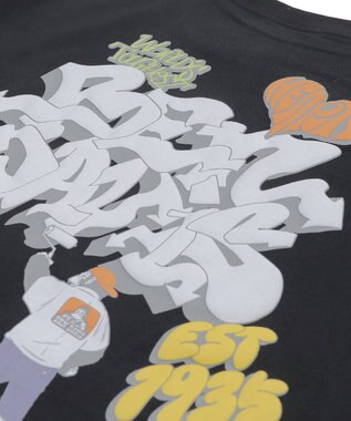 WEGO 別注BENDAVISIプランプロゴT（SS） ブラック