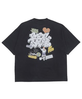 WEGO 別注BENDAVISIプランプロゴT（SS） ブラック