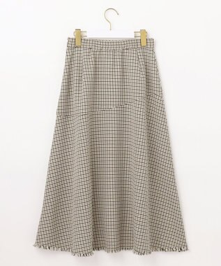 ANY SIS 【大人百花・美人百花掲載】ガンクラブフリンジ スカート モノトーン系