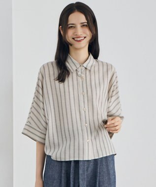 自由区 S 【カタログ掲載】ナチュラルリネン シャツ