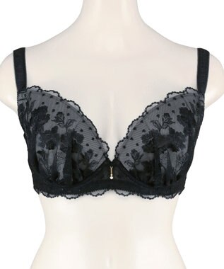 San-ai Resort（三愛水着楽園） エレガントコレクション 【2412】 単品ブラHIカップ ブラック