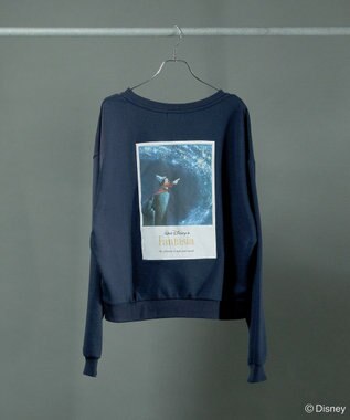 Green Parks ＦＡＮＴＡＳＩＡ／Ｖネックバッグプリントスウェット Navy