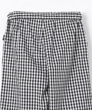 組曲 KIDS 【110-140cm】ギンガム パンツ ブラック系3