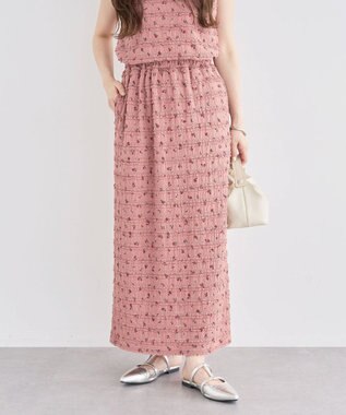 Green Parks ・ＳＵＧＡＲ　ＳＰＯＯＮ　コバナレースフリルナロースカー Dark Pink