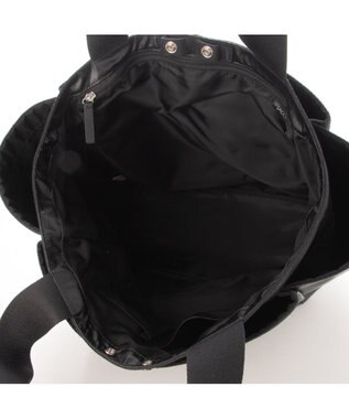 Y'SACCS コーティングワッシャートート Lサイズ ブラック