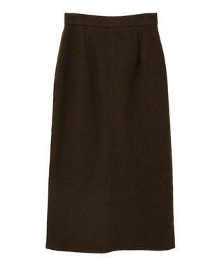 YECCA VECCA メルトンナロースカート Brown
