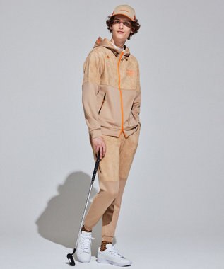 PW CIRCULUS 【MEN】ジップアップフーディ ベージュ系