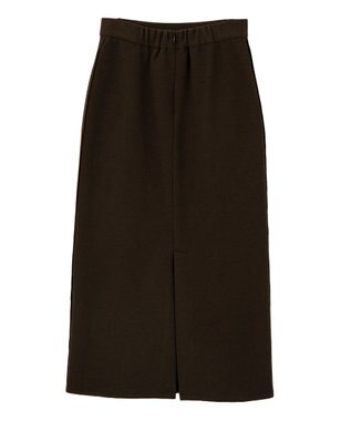 YECCA VECCA メルトンナロースカート Brown