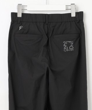 23区GOLF 【23Fondation/WOMEN】【ストレッチ/撥水】パラシュートパンツ ブラック系