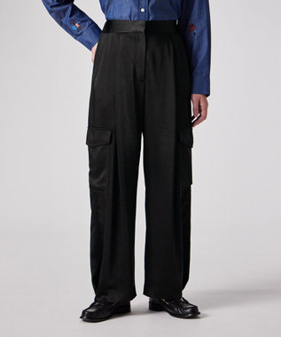 Paul Smith サテン ミリタリー カーゴパンツ