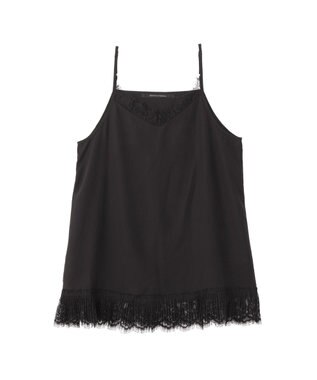 YECCA VECCA レースキャミソール Black