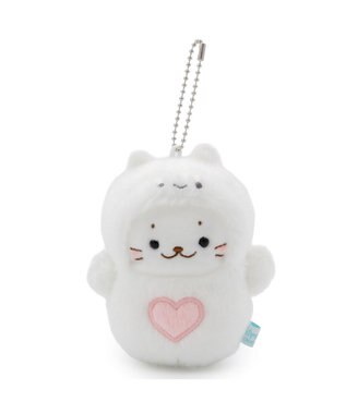 Mother garden しろたん ふわふわ キーホルダー 《クリオネ》 単品 クリオネ