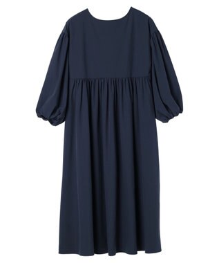 Green Parks armonia．２ｗａｙ袖ボリュームワンピース Navy