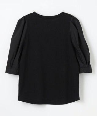 ANY 【接触冷感】秋メキ袖ボリューム カットソー ブラック