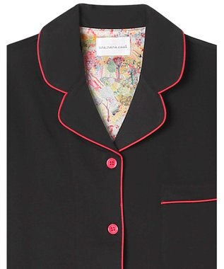 une nana cool 【綿100％】やわらかバズインレーパジャマ MADE WITH LIBERTY FABRIC BL