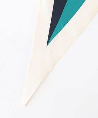 23区 【Oggi4月号掲載】ダイヤ スカーフ グリーン系