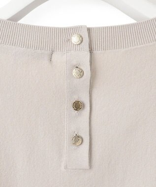 23区 L 【洗える/セットアップ対応】ヴィスコースストレッチ ドルマン ニット ベージュ系