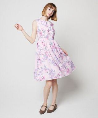 TOCCA 【消臭＆洗える】DREAMING PARIS フリルドレス ピンク系5